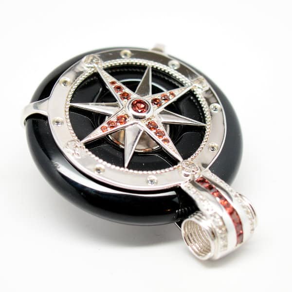Black Obsidian - Galactic Compass Front View